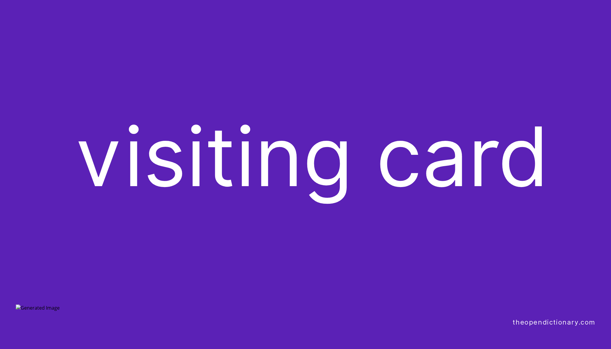 visiting-card-meaning-of-visiting-card-definition-of-visiting-card